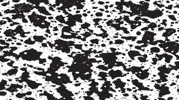 Black Particulate Texture on White Background - Ideal for Rugged and Distressed Design Overlays vector