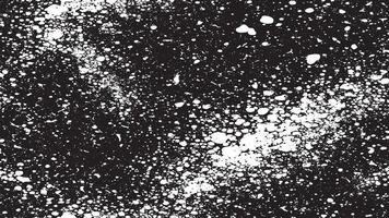 Black Particulate Texture on White Background - Ideal for Rugged and Distressed Design Overlays vector