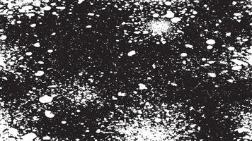 Black Particulate Texture on White Background - Ideal for Rugged and Distressed Design Overlays vector