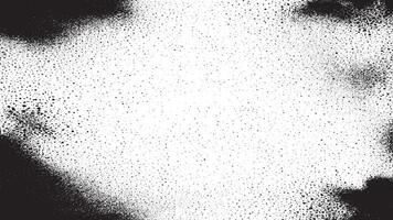 Image of Black Grit on White - Uneven Distribution for a Distressed, Rough Design Aesthetic vector