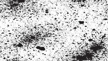 Rugged Black Particle Texture on White - Graphic with Gritty, Uneven Spread for Design Projects vector