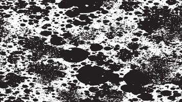 Grunge Black Gritty Texture on White Background with Rough Dirty Details vector