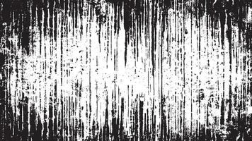 Grunge Black Gritty Texture on White Background with Rough Dirty Details vector