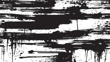 Black and White Gritty Grunge Texture with Rough Dirty Overlay Patterns vector