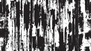 Black and White Gritty Grunge Texture with Rough Dirty Overlay Patterns vector