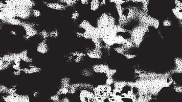 Gritty Black Rough Grunge Texture on White Background with Dirty Overlay vector