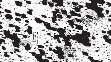 Black and White Gritty Grunge Texture with Rough Dirty Overlay Patterns vector