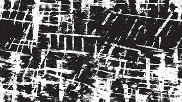 Black and White Gritty Grunge Texture with Rough Dirty Overlay Patterns vector
