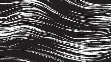 Black Monochrome Abstract Gritty Grunge Art Texture on White Background vector