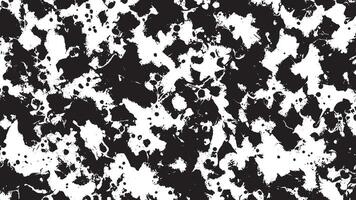 Black Abstract Grunge Texture Overlay on White Background, Art vector