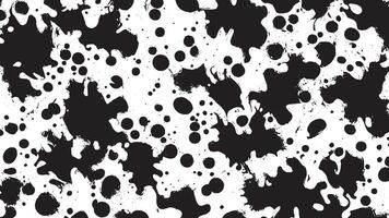Black Abstract Grunge Texture Overlay on White Background, Art vector