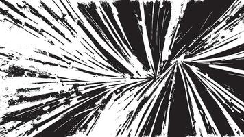 Black Abstract Grunge Texture Overlay on White Background, Art vector