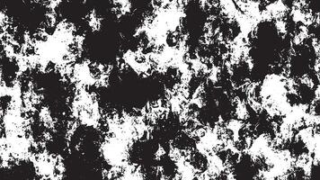 Black Abstract Grunge Texture Overlay on White Background, Art vector