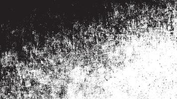Black Abstract Grunge Texture Overlay on White Background, Art vector
