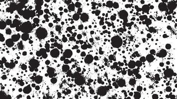Intricate Black Grunge Texture on White Background, Abstract Gritty Overlay vector
