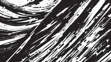 Intricate Black Grunge Texture on White Background, Abstract Gritty Overlay vector