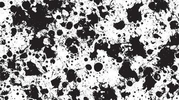 Intricate Black Grunge Texture on White Background, Abstract Gritty Overlay vector
