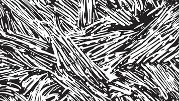 Black Monochrome Grunge Texture Overlay on White Background vector
