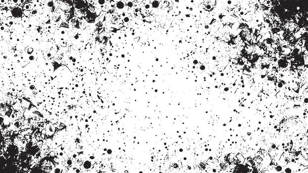resumen negro grunge textura en blanco antecedentes para cubrir vector