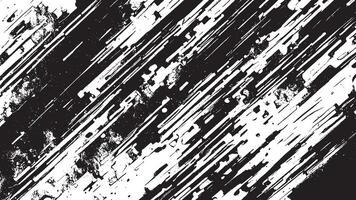 Black and White Abstract Grunge Texture Overlay vector