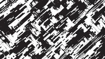 Black and White Abstract Grunge Texture Overlay vector