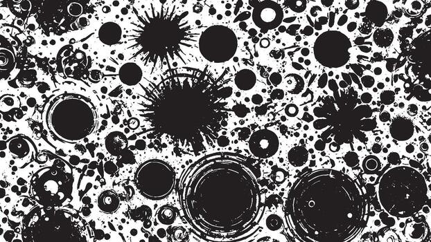 resumen grunge textura con negro arenoso cubrir en blanco antecedentes vector