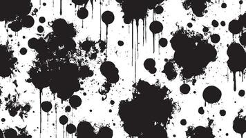 Abstract Grunge Texture with Black Gritty Overlay on White Background vector