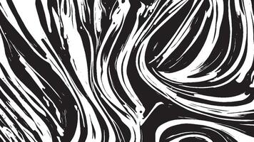 Intricate Black Grunge Texture on White Background vector