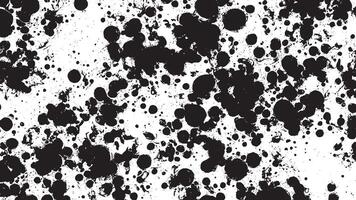 Intricate Black Grunge Texture on White Background vector