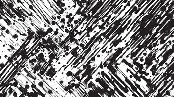 Black and White Abstract Gritty Grunge Texture for Background vector