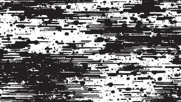 Intricate Black Gritty Texture Overlay on White Background vector