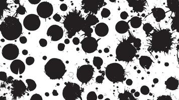 Intricate Black Gritty Texture Overlay on White Background vector
