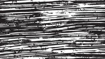 Black Monochrome Abstract Grunge Texture on White Background vector