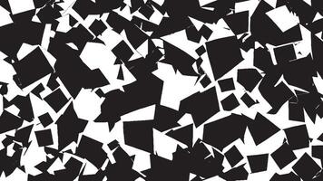 Black Monochrome Abstract Grunge Texture on White Background vector