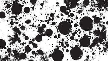 Abstract Gritty Grunge Texture with Black Overlay on White Background vector