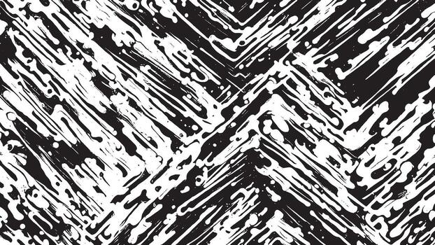 Arte de negro monocromo grunge textura en blanco antecedentes vector