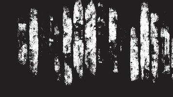 Intensely Dark Black Grunge Texture Overlay on Pure White Background, Emphasizing Depth vector