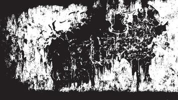 Distressed Black and White Texture Background with Detailed Grunge and Complex Texture vector