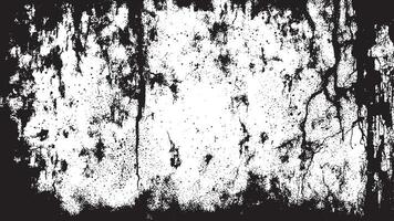 Fine Grain Monochrome Grunge Overlay Texture with Subtle Distress and Intricate Patterns vector