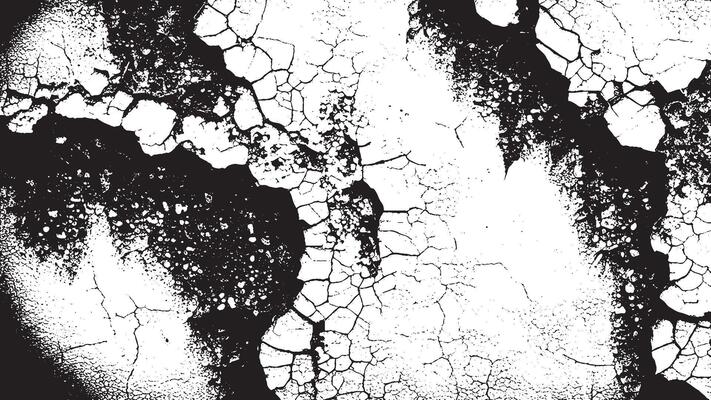 Distressed Black and White Texture Background with Detailed Grunge and Complex Texture