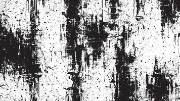 Distressed Black and White Texture Background with Detailed Grunge and Complex Texture vector