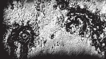 Distressed Black and White Texture Background with Detailed Grunge and Complex Texture vector