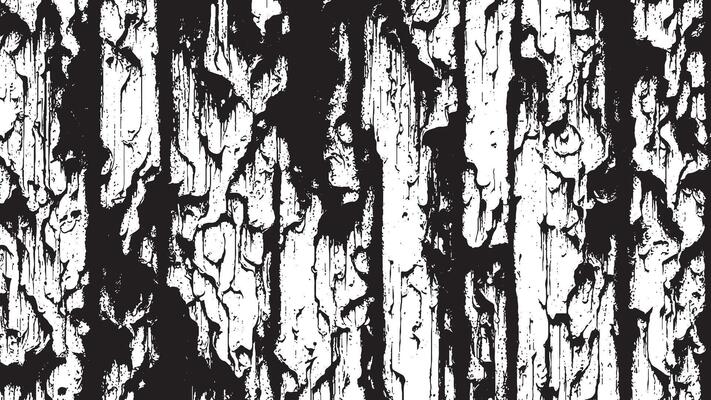 High Contrast Black and White Distressed grunge Texture with Detailed texture, Perfect for Dramatic Effects