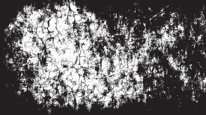 High Contrast Black and White Distressed grunge Texture with Detailed texture, Perfect for Dramatic Effects