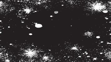 Coarse Black Grit Overlay on White Canvas - High-Resolution Grunge Texture Image vector
