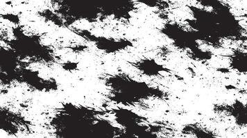 Coarse Black Grit Overlay on White Canvas - High-Resolution Grunge Texture Image vector