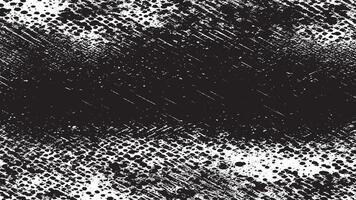 Rough and Gritty Black Grunge Pattern on White Background - High-Resolution vector