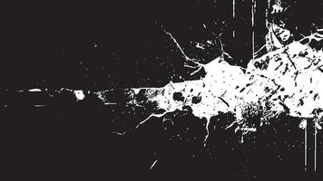 Black grunge Gritty Monochrome Overlay Texture on White Background for backgrounds and textures vector