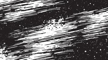 Black grunge Gritty Monochrome Overlay Texture on White Background for backgrounds and textures vector