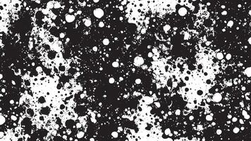 Black grunge Gritty Monochrome Overlay Texture on White Background for backgrounds and textures vector